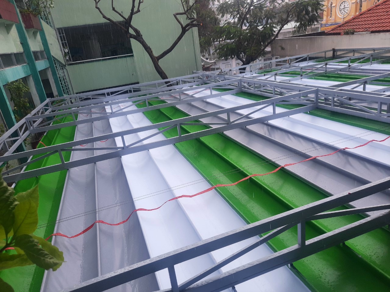 bạt xếp trường học