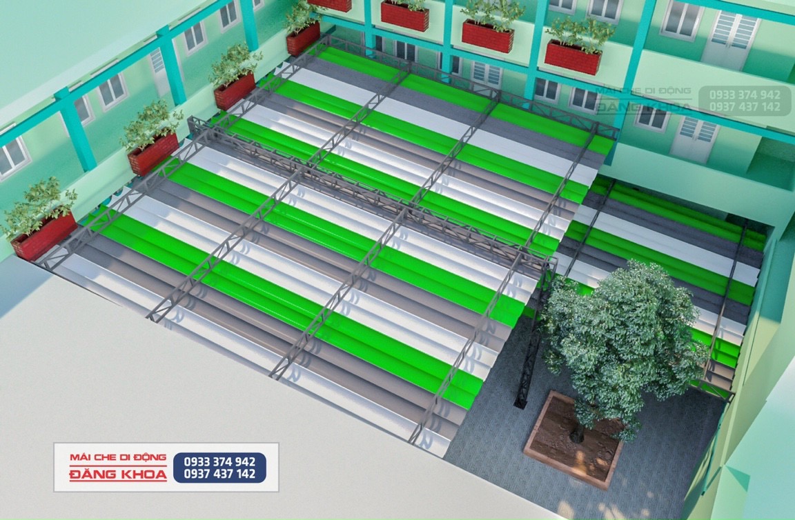 bạt xếp trường học
