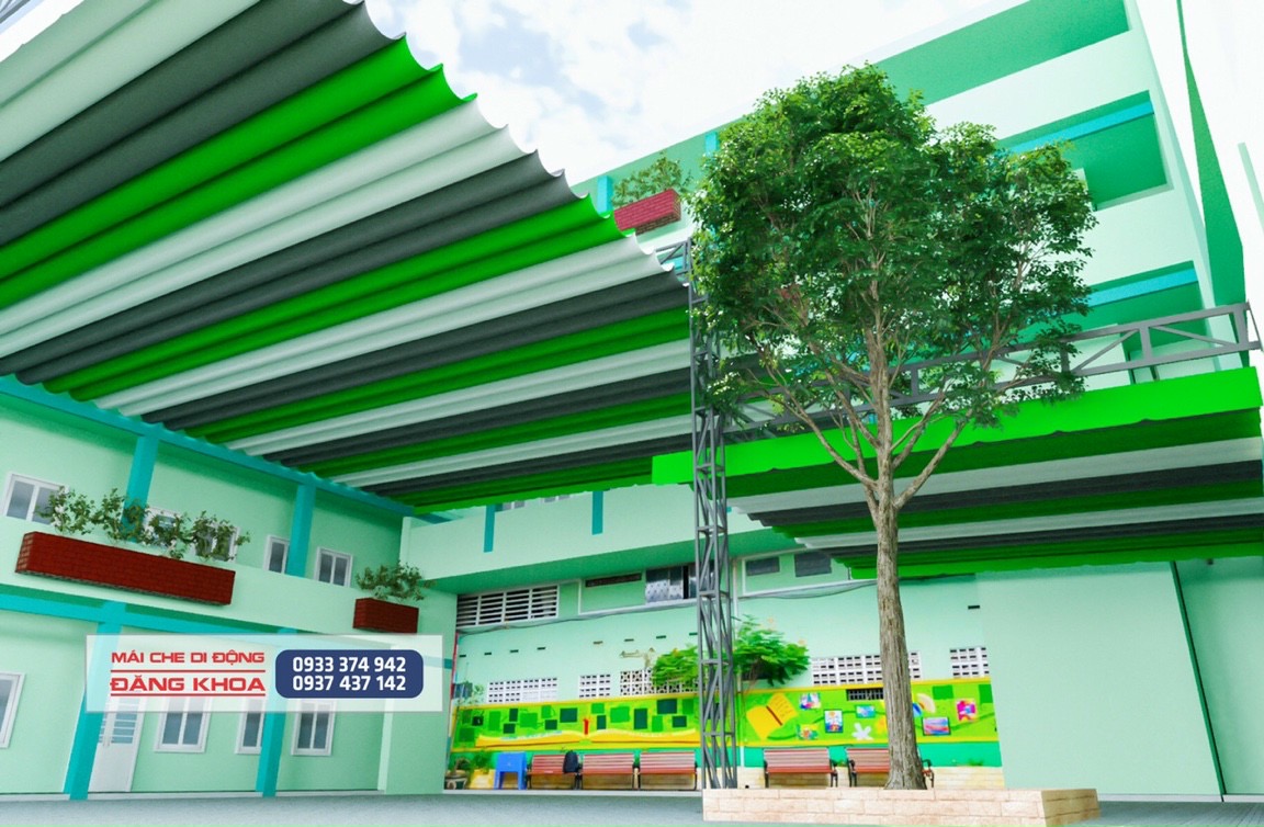 bạt xếp trường học